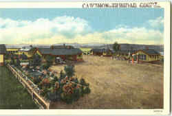 Trinidad Auto Camp Colorado Postcard Postcard