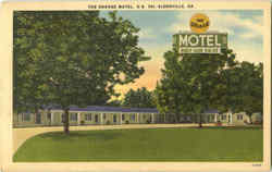 The Orange Motel, U. S. 301 Postcard