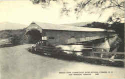 Bridge Over Connecticut River Cornish, NH Postcard Postcard