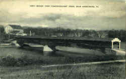 Orr's Bridge Over Conodoguinet Creek Harrisburg, PA Postcard Postcard