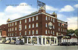 Four Flag Hotel Niles, MI Postcard Postcard