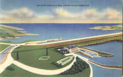 Red River Dam Postcard