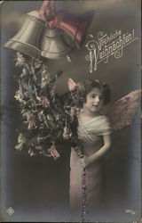 Frohliche Weihnachten! Children Postcard Postcard