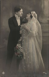 Wedding Portrait Postcard