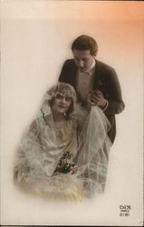 Wedding Couple Postcard