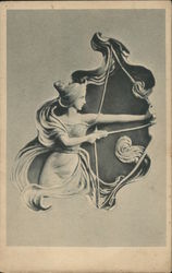 Woman Shooting Bow Postcard