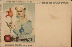 Musee Des Souverains #11 La Princesse Jolie-Mine, Reine de Hollands Royalty Postcard Postcard