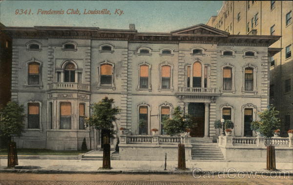 Pendennis Club Louisville KY Postcard