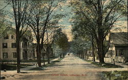 School Street Lebanon, NH Postcard Postcard Postcard