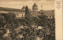 Mission Garden Postcard