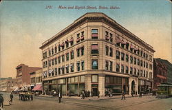 Main and Eighth Street Boise, ID Postcard Postcard Postcard