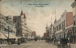 Main Street, Looking East Boise, ID Postcard Postcard Postcard