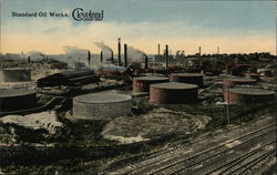 Standard Oil Works Cleveland, OH Postcard Postcard Postcard