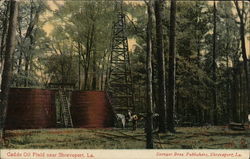 Caddo Oil Field Postcard