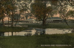 Red Bridge Park Chambersburg, PA Postcard Postcard Postcard