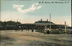 Railroad Station Postcard