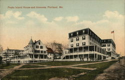 Peaks Island House and Annexes Postcard