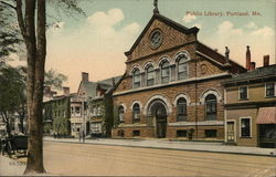 Public Library Postcard