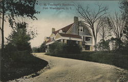 C.M. Prankard's Residence on Long Island Port Washington, NY Postcard Postcard Postcard