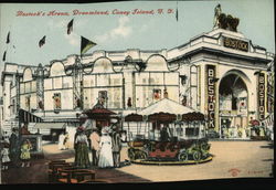 Bostock's Arena, Dreamland Coney Island, NY Postcard Postcard Postcard