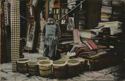 Pickle Vendor in the City New York City, NY Postcard Postcard Postcard