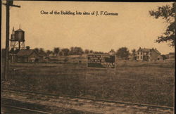 One of the Building lot sites of J.F. Gorman Pennsylvania Postcard Postcard Postcard