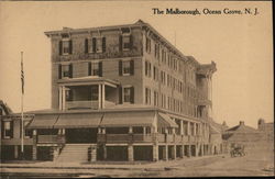 The Malborough Ocean Grove, NJ Postcard Postcard Postcard