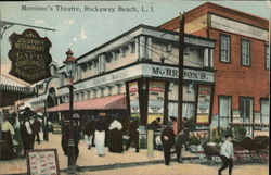 Morrison's Theatre, Long Island Rockaway Beach, NY Postcard Postcard Postcard