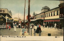 Bowery Rockaway Beach, NY Postcard Postcard Postcard