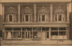 Metuchen Department Store Postcard