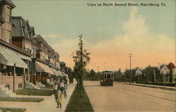 View on North Second Street Harrisburg, PA Postcard Postcard Postcard