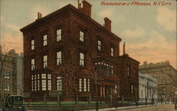 Residence of J.P. Morgan New York City, NY Postcard Postcard Postcard