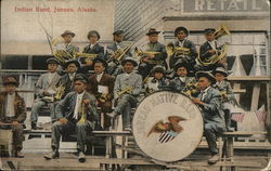 Indian Band Postcard