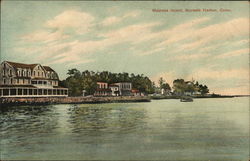 Mauresa Island, Norwalk Harbor Connecticut Postcard Postcard Postcard