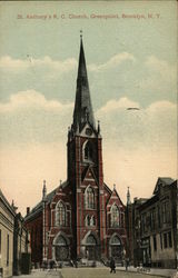 St. Anthony's R.C. Church, Greenpoint Postcard