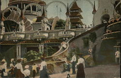 Luna Park Coney Island, NY Postcard Postcard Postcard