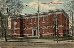 Orange High School Postcard