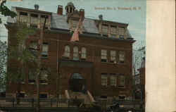 School No. 3 Postcard