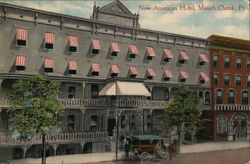 New American Hotel Jim Thorpe, PA Postcard Postcard Postcard