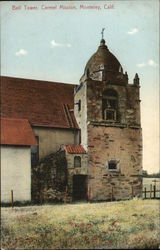 Bell Tower, Carmel Mission Postcard