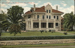 Home on St. Charles Ave. Postcard