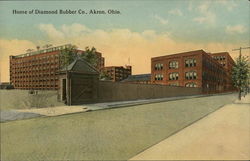 Home of Diamond Rubber Co. Akron, OH Postcard Postcard Postcard