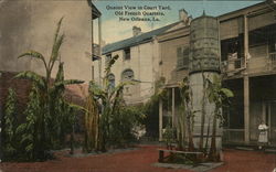 Court Yard, Old French Quarters New Orleans, LA Postcard Postcard Postcard