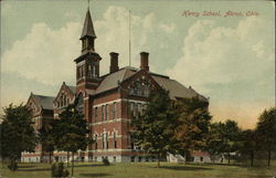 Henry School Akron, OH Postcard Postcard Postcard