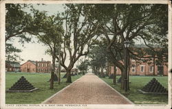 Central Avenue, U.S. Navy Yard Postcard