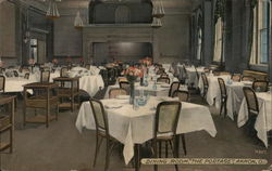 The Portage - Dining Room Akron, OH Postcard Postcard Postcard