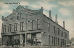 Opera House Buchtel, OH Postcard Postcard Postcard