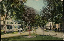 Hanover Street Lebanon, NH Postcard Postcard Postcard