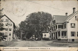 Parkhurst Street Lebanon, NH Postcard Postcard Postcard