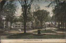 East Park Street Lebanon, NH Postcard Postcard Postcard